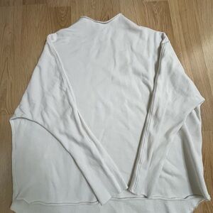 Frank & Eileen Cream Collar Top